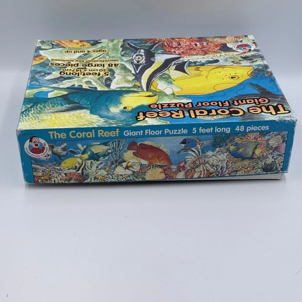 Frank Schaffer The Coral Reef Giant Floor Puzzle 48 Large Pieces FS-3745 5 Feet